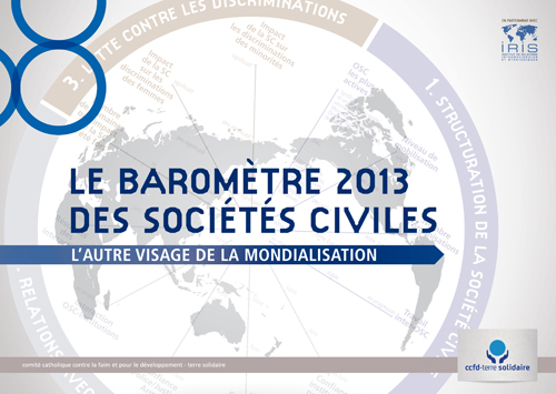 Le CCFD-Terre Solidaire et l’IRIS lancent  le Baromètre des sociétés civiles 2013
