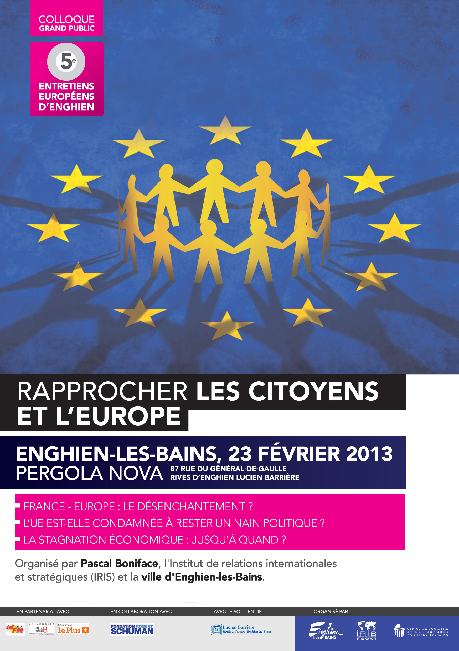5e Entretiens européens d’Enghien
