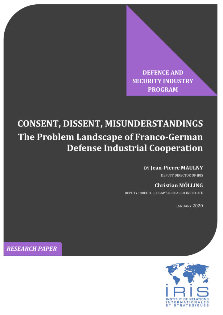 Consent, dissent, misunderstandings. The Problem Landscape of Franco-German Defense Industrial Cooperation
