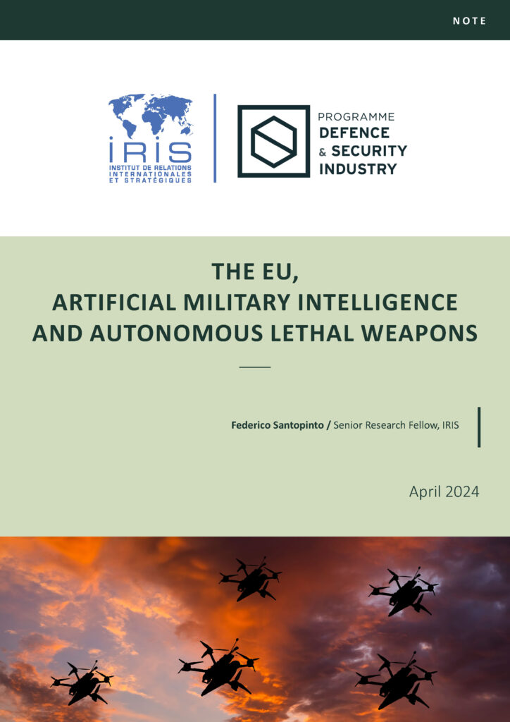 The EU, Artificial Military Intelligence and Autonomous Lethal Weapons