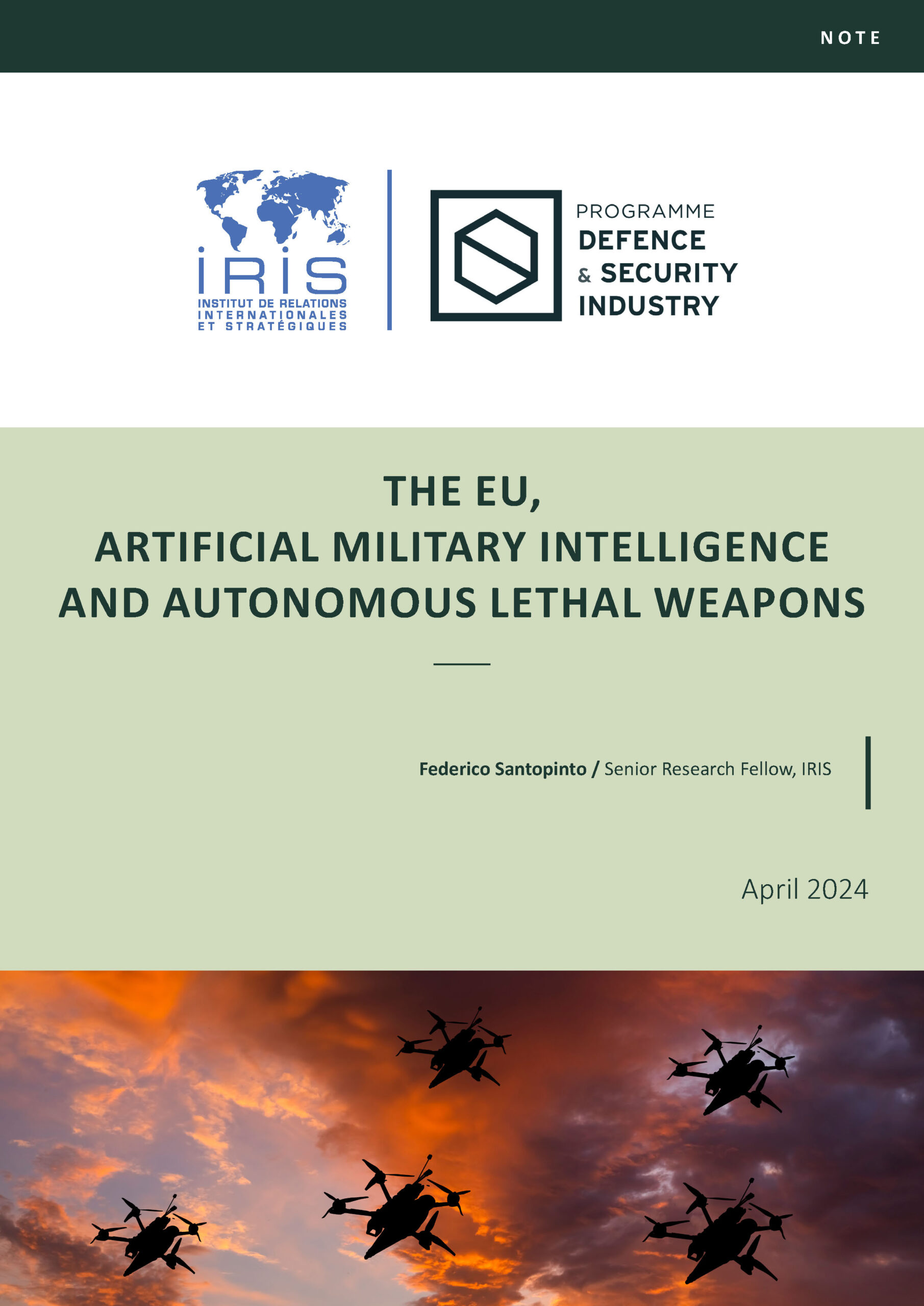 The EU, Artificial Military Intelligence and Autonomous Lethal Weapons ...