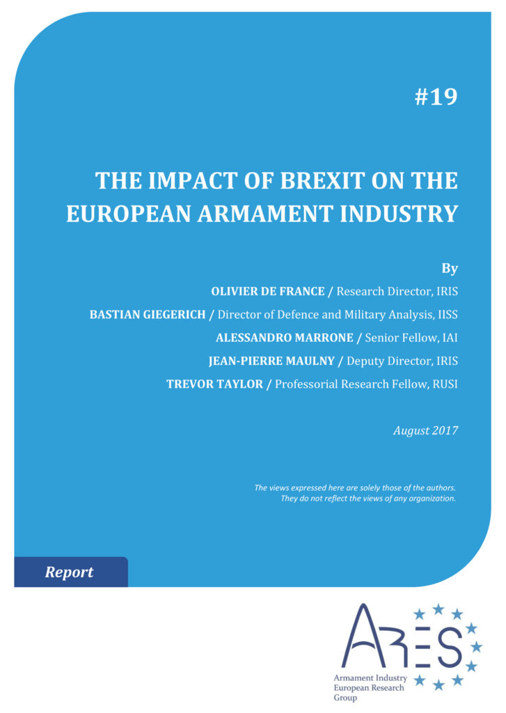 The Impact of Brexit on the European Armament Industry
