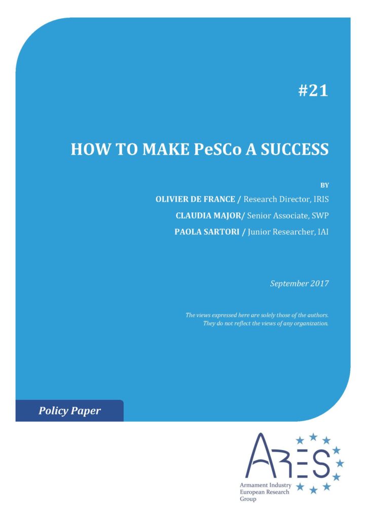 How to Make PESCO a Success
