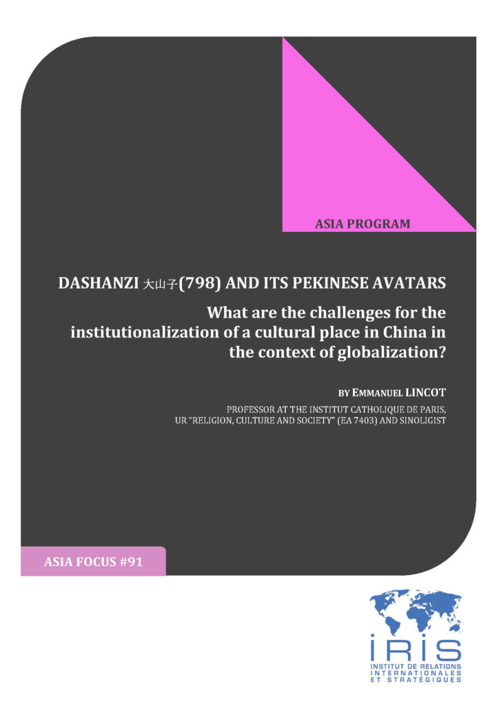 What Are the Challenges for the Institutionalization of a Cultural Place in China in the Context of Globalization?
