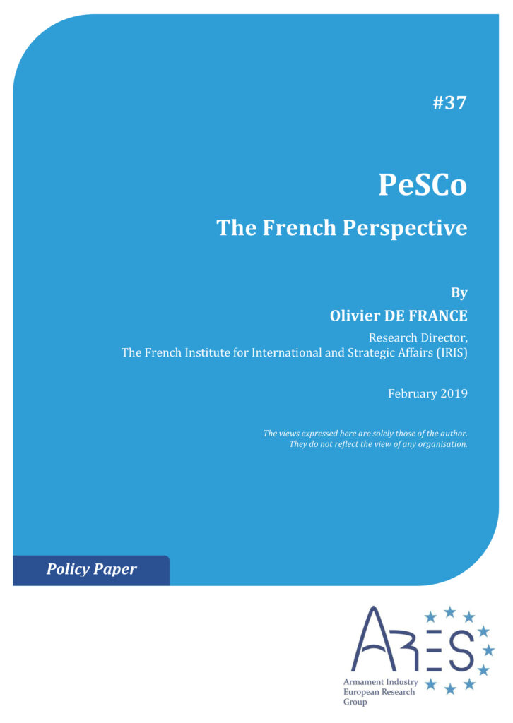 PESCO: The French Perspective
