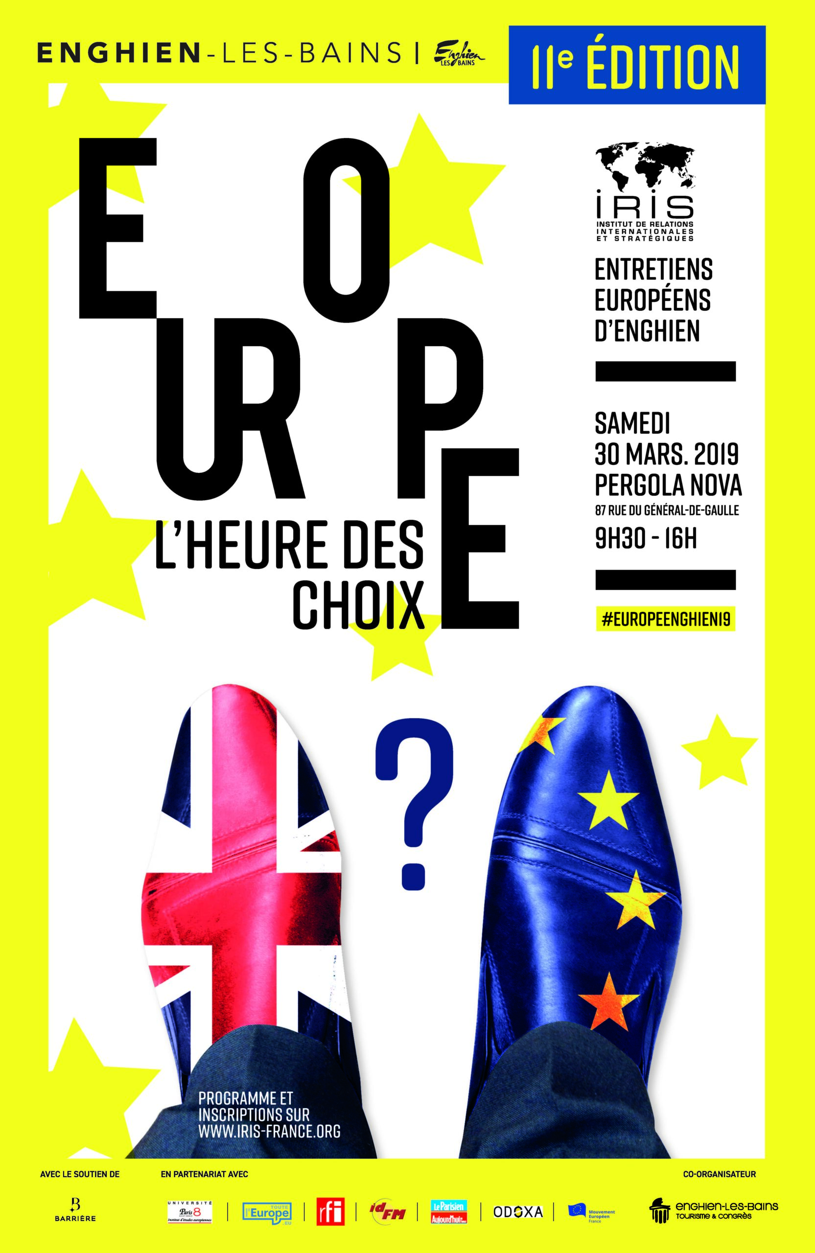 11e Entretiens européens d’Enghien – Union européenne : l’heure des choix
