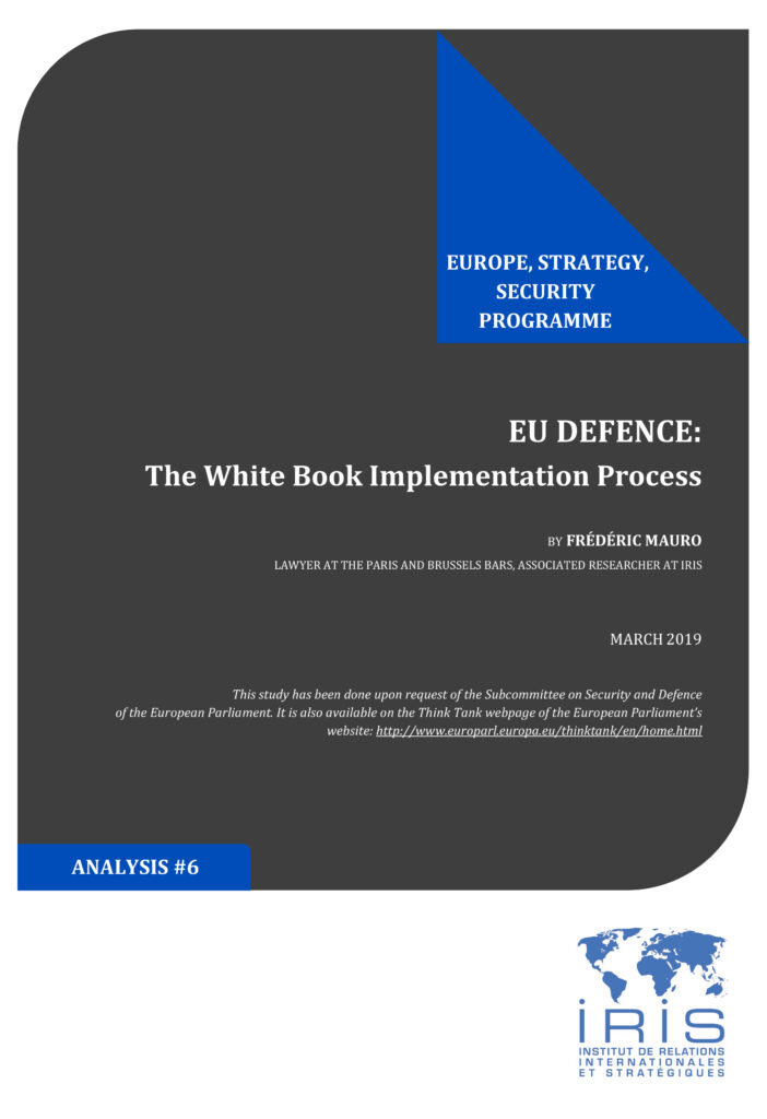 EU Defence: The White Book Implementation Process
