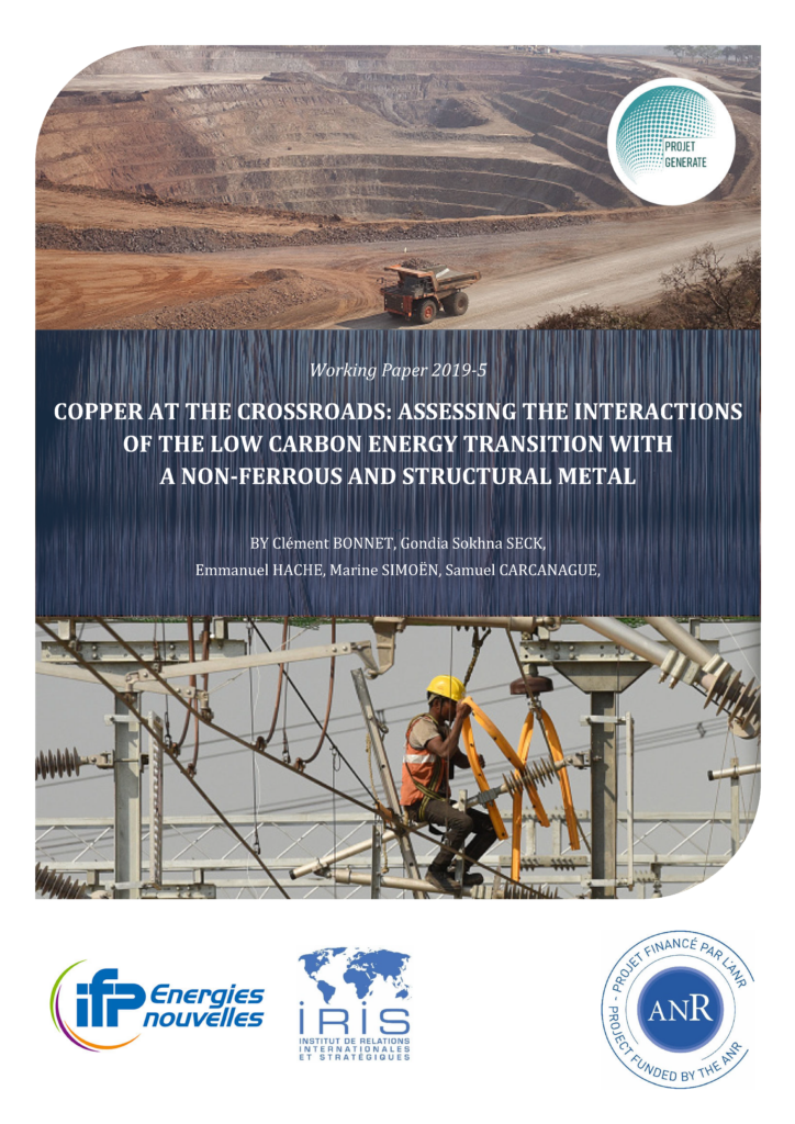 Copper at the crossroads: assessing the interactions of the low carbon energy transition with a non-ferrous and structurous metal
