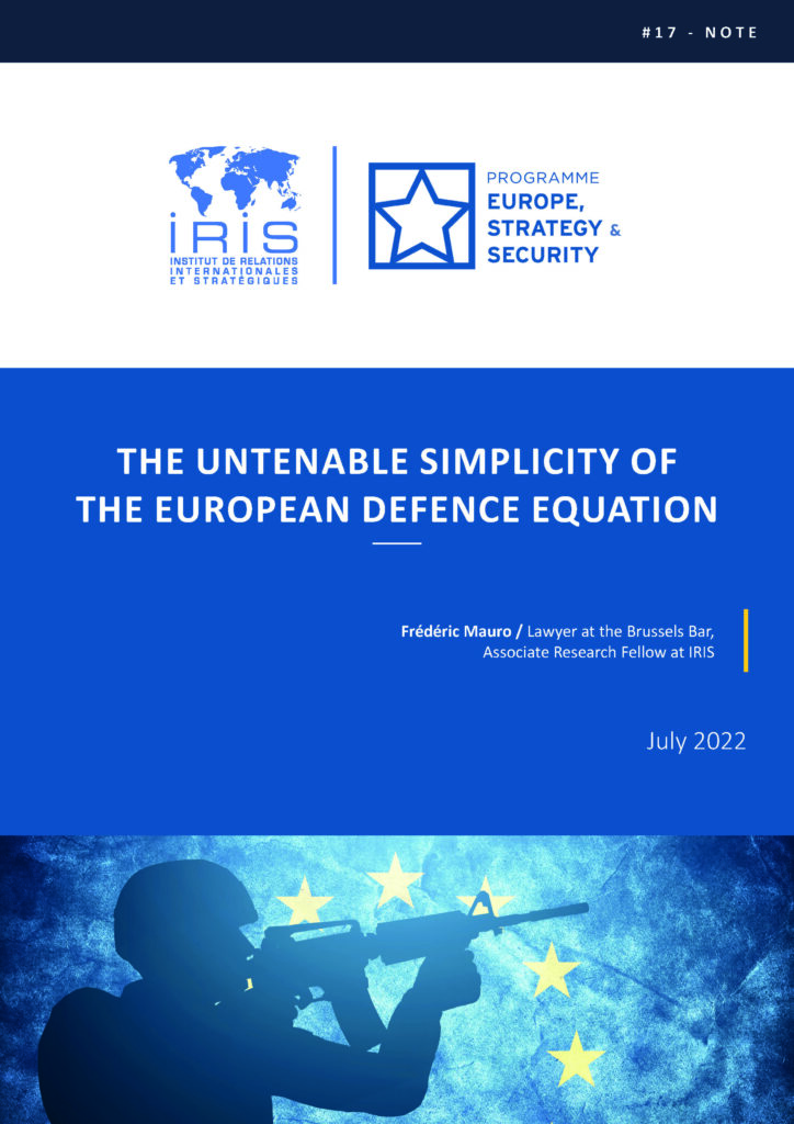 The Untenable Simplicity of the European Defence Equation
