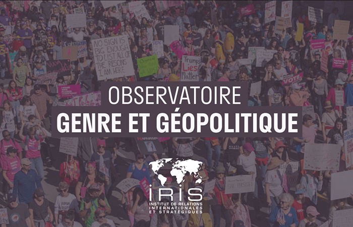 Lancement de l’observatoire « Genre et géopolitique »
