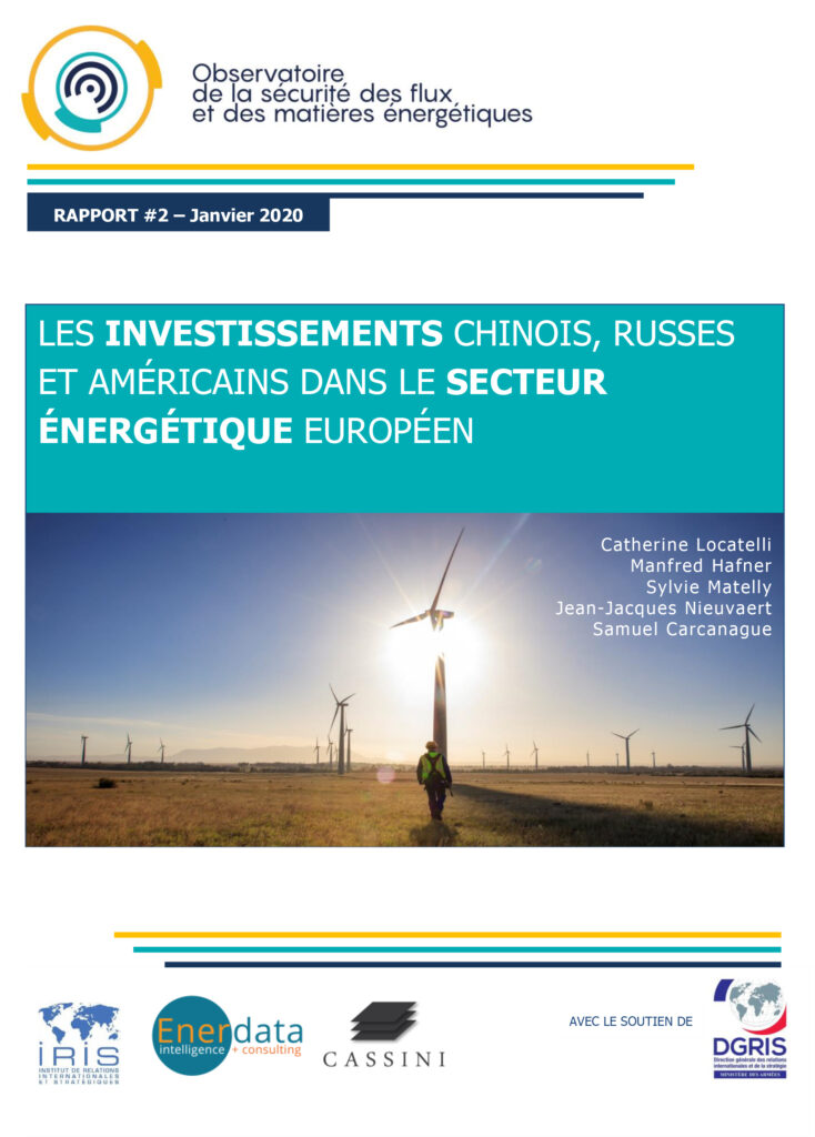 Les investissements chinois, russes et américains dans le secteur énergétique européen
