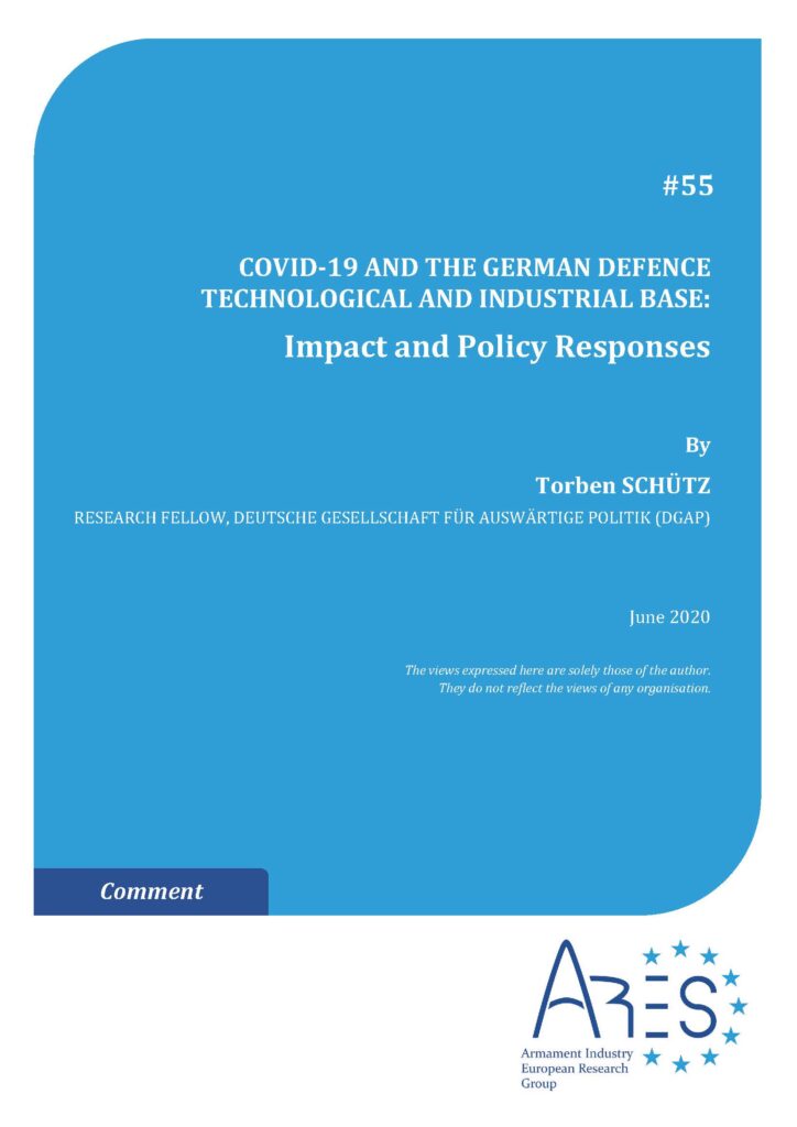 Covid-19 and the German Defence Technological and Industrial Base: Impact and Policy Responses
