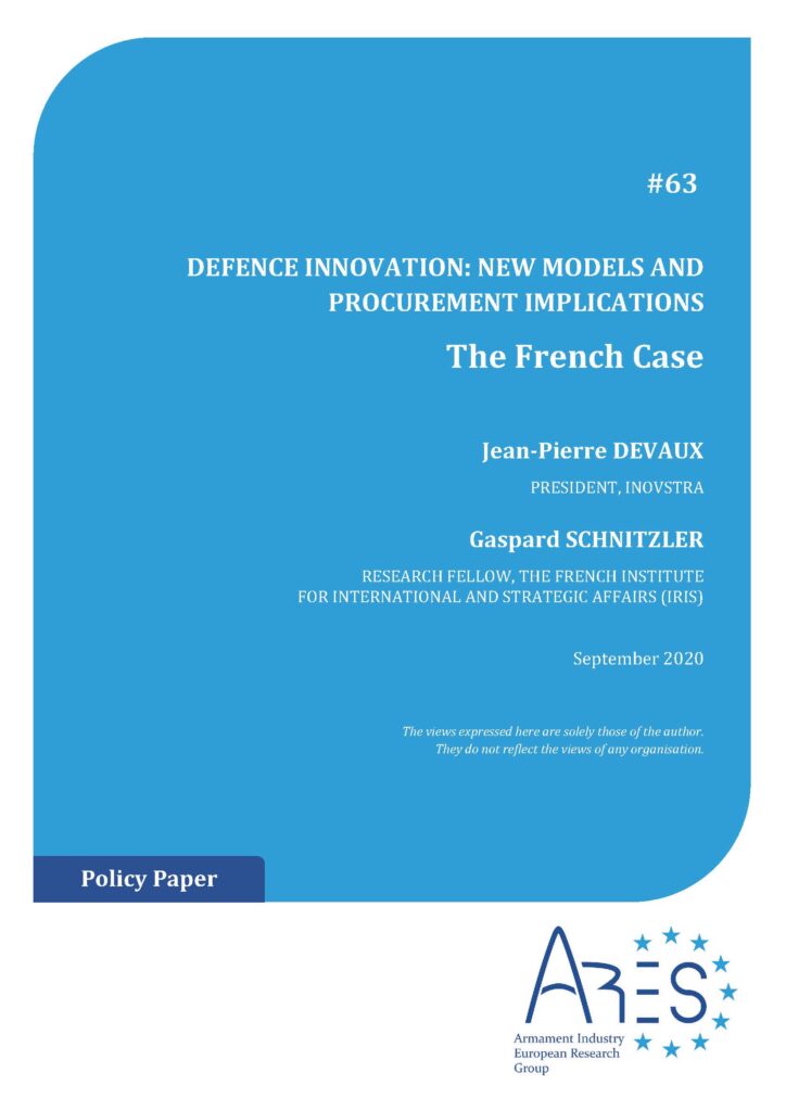 Defence Innovation: New Models and Procurement Implications. The French Case

