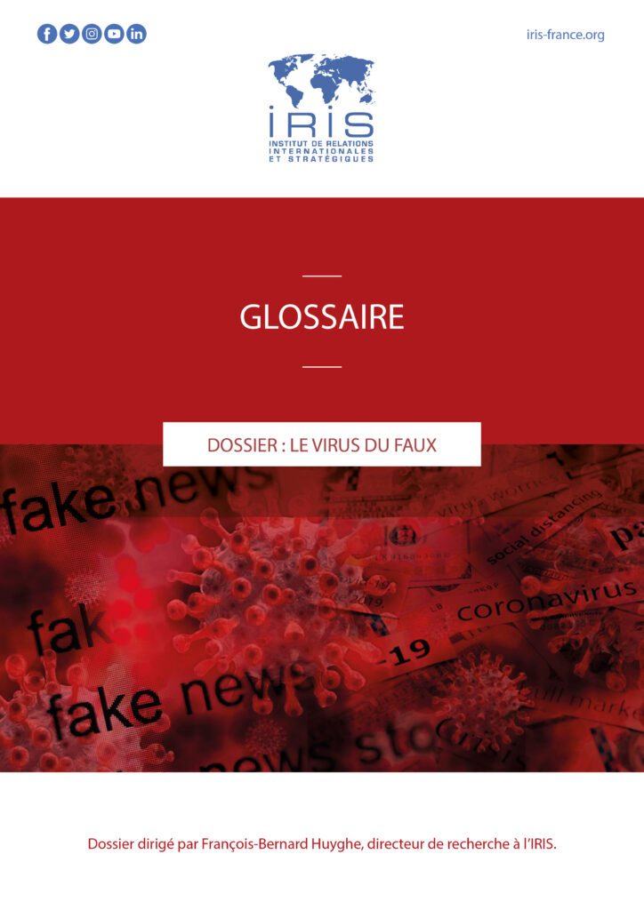 Glossaire de l’infodémie et de la désinformation
