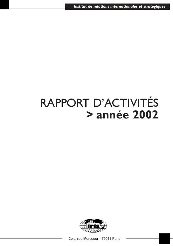 Activity Report 2002 (FR)

