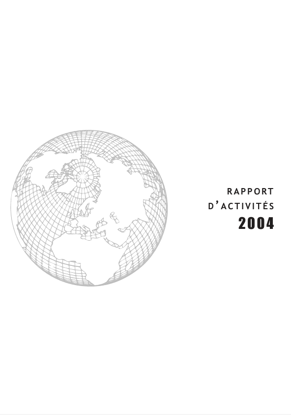 Activity Report 2004 (FR)
