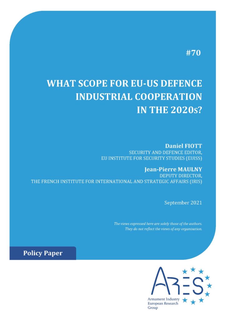 What Scope for EU-US Defence Industrial Cooperation in the 2020s?
