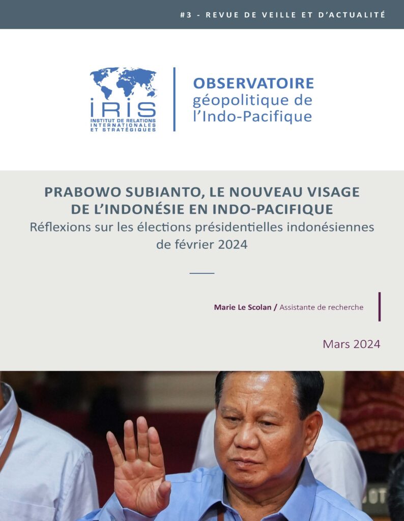 Prabowo Subianto, le nouveau visage de l’Indonésie en Indo-Pacifique