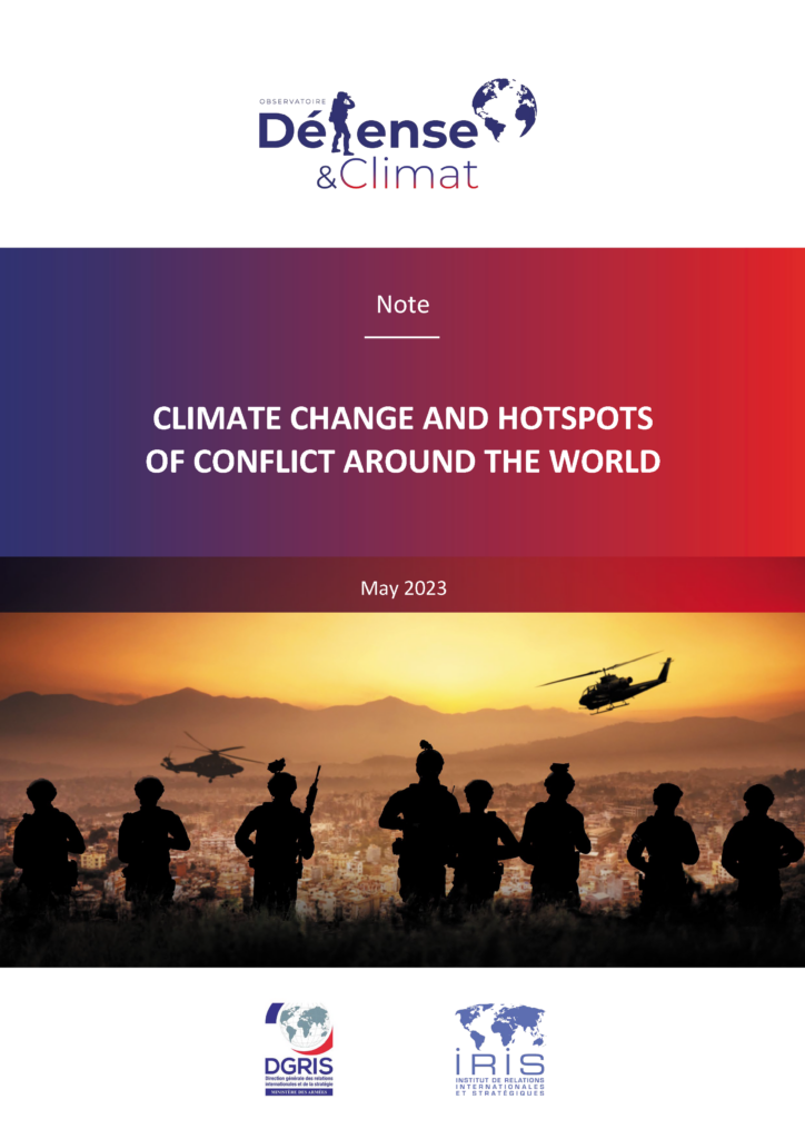 Climate change and hotspots of conflict around the world
