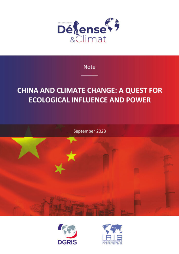 China and Climate Change: a Quest for Ecological Influence and Power
