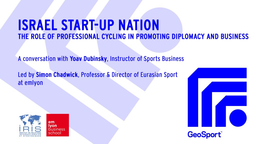 Israel Start-Up Nation – the role of professional cycling in promoting diplomacy and business