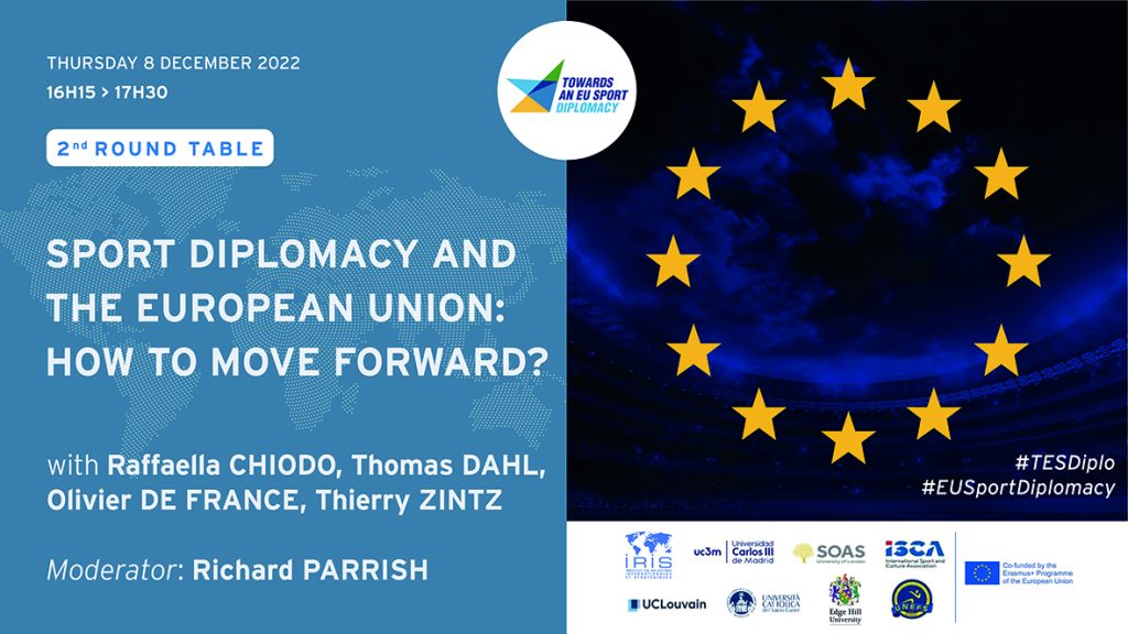[TES-D] Sport diplomacy and the European Union how to move forward?
