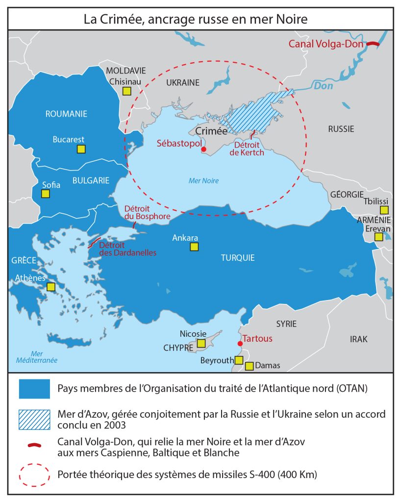 La Crimée, une base avancée en mer Noire ?