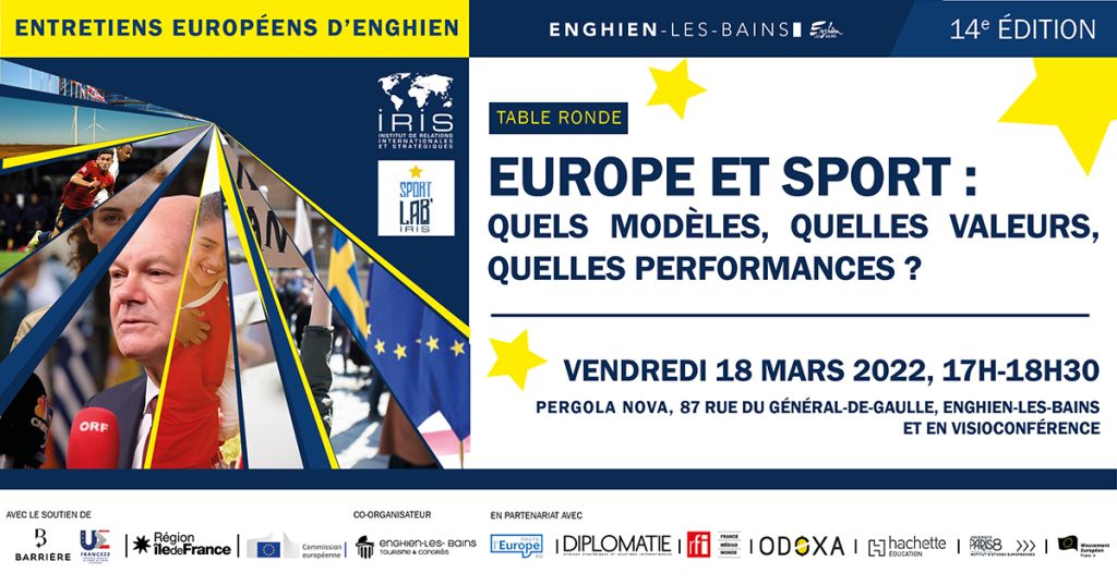 Europe et sport : quels modèles, quelles valeurs, quelles performances ?
