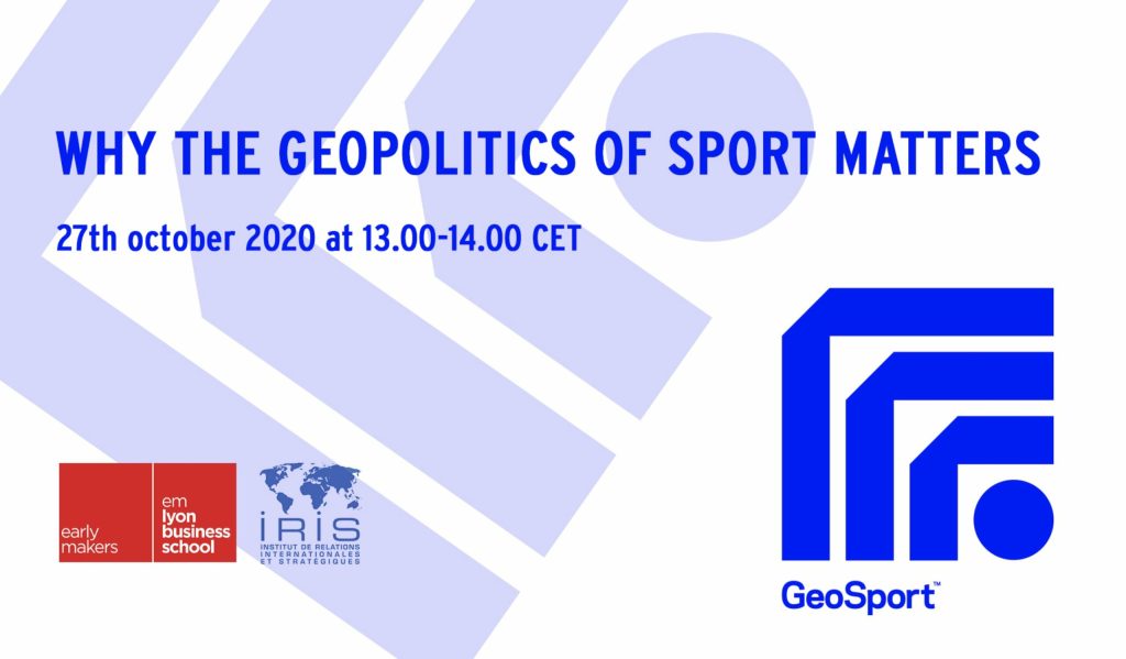 [GeoSport] Why the geopolitics of sport matters – Conversation with James Dorsey

