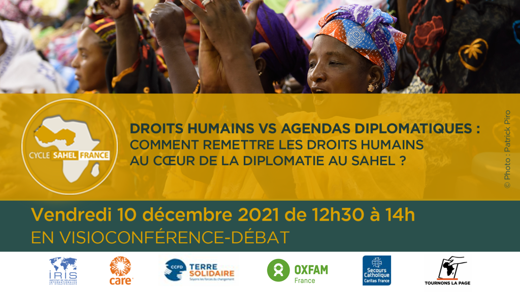 Droits humains VS Agendas diplomatiques : comment remettre les droits humains au cœur de la diplomatie au Sahel ?
