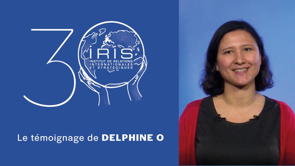 30 ans de l’IRIS : le témoignage de Delphine O