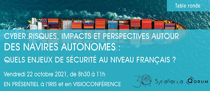 Cyber.risques, impacts et perspectives autour des navires autonomes