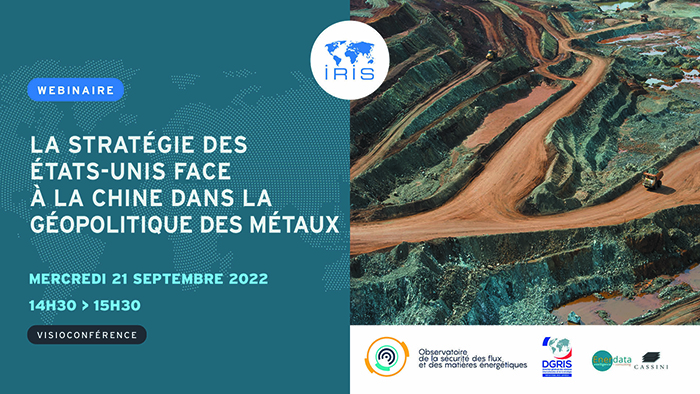 La stratégie des États-Unis face à la Chine dans la géopolitique des métaux
