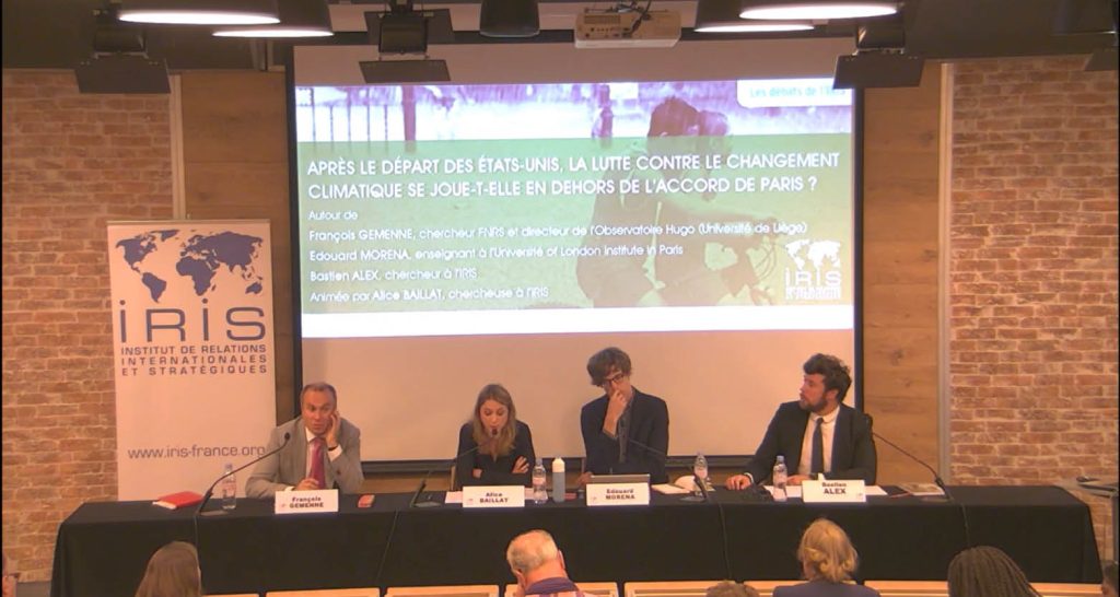 Après le départ des États-Unis, la lutte contre le changement climatique se joue-t-elle en dehors de l’Accord de Paris?
