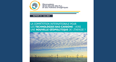 Compétition internationale des technologies bas-carbone : une nouvelle géopolitique de l’énergie?

