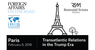 [Foreign Affairs on the Road] Transatlantic Relations in the Trump Area
