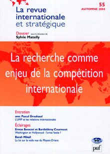 La recherche comme enjeu de la compétition internationale
