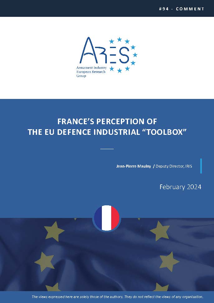 France’s Perception of the EU Defence Industrial « Toolbox »
