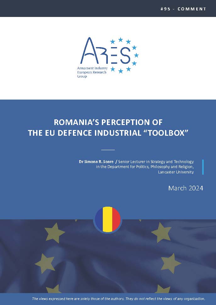 Romania’s Perception of the EU Defence Industrial « Toolbox »
