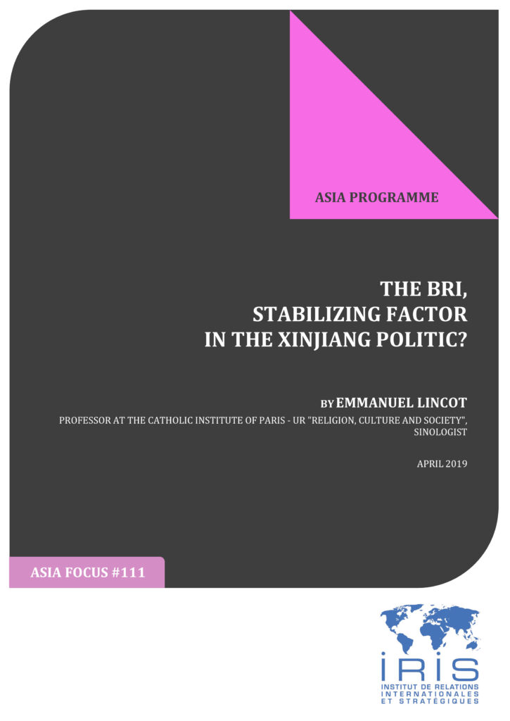 The BRI, stabilizing factor in the Xinjiang politic?
