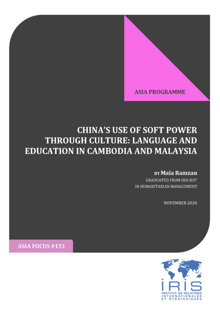 China’s Use of Soft Power Through Culture: Language and Education in Cambodia and Malaysia
