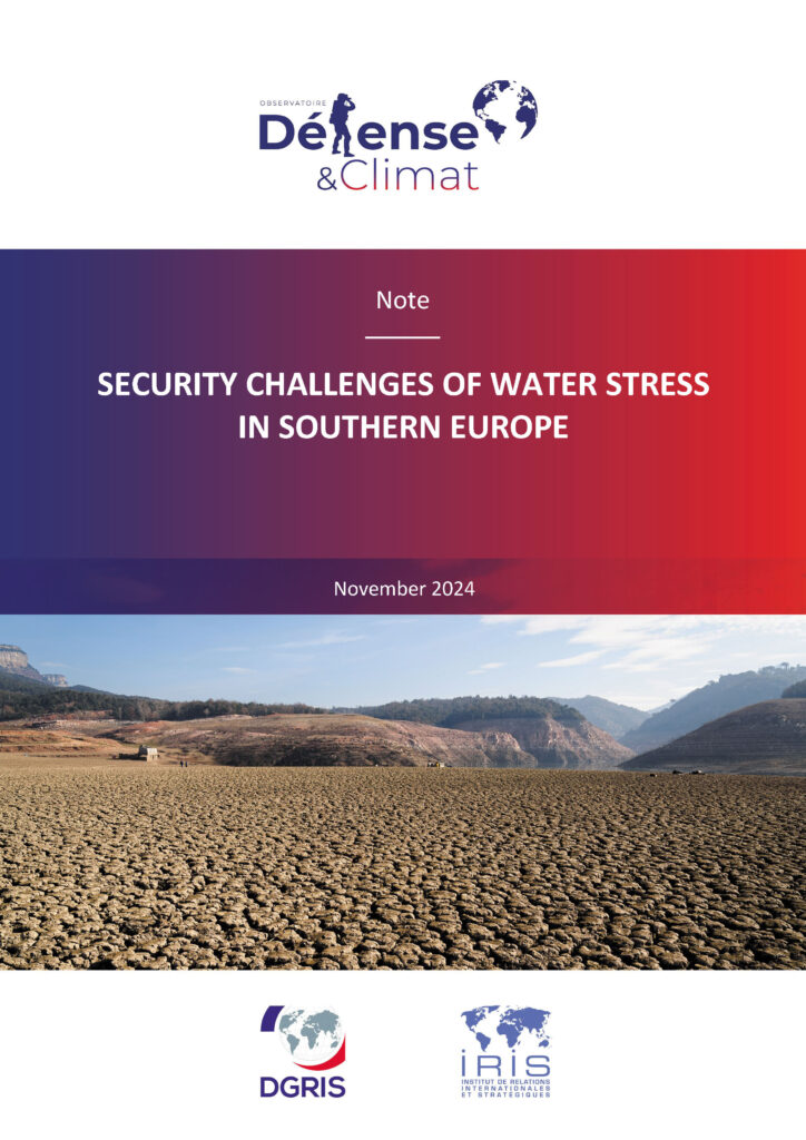 Security Challenges of Water Stress in Southern Europe
