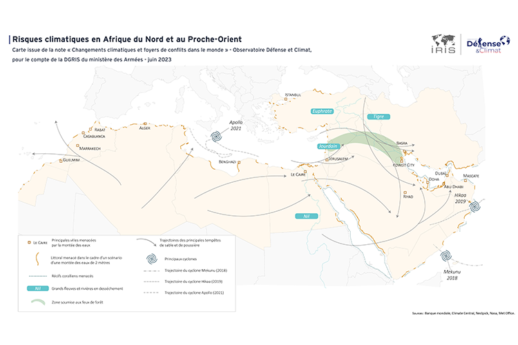 Risques climatiques en Afrique du Nord et au Proche Orient
