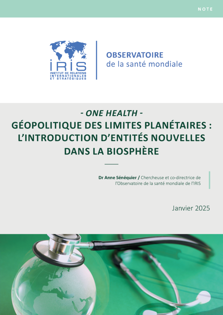 Géopolitique des limites planétaires : l’introduction d’entités nouvelles dans la biosphère
