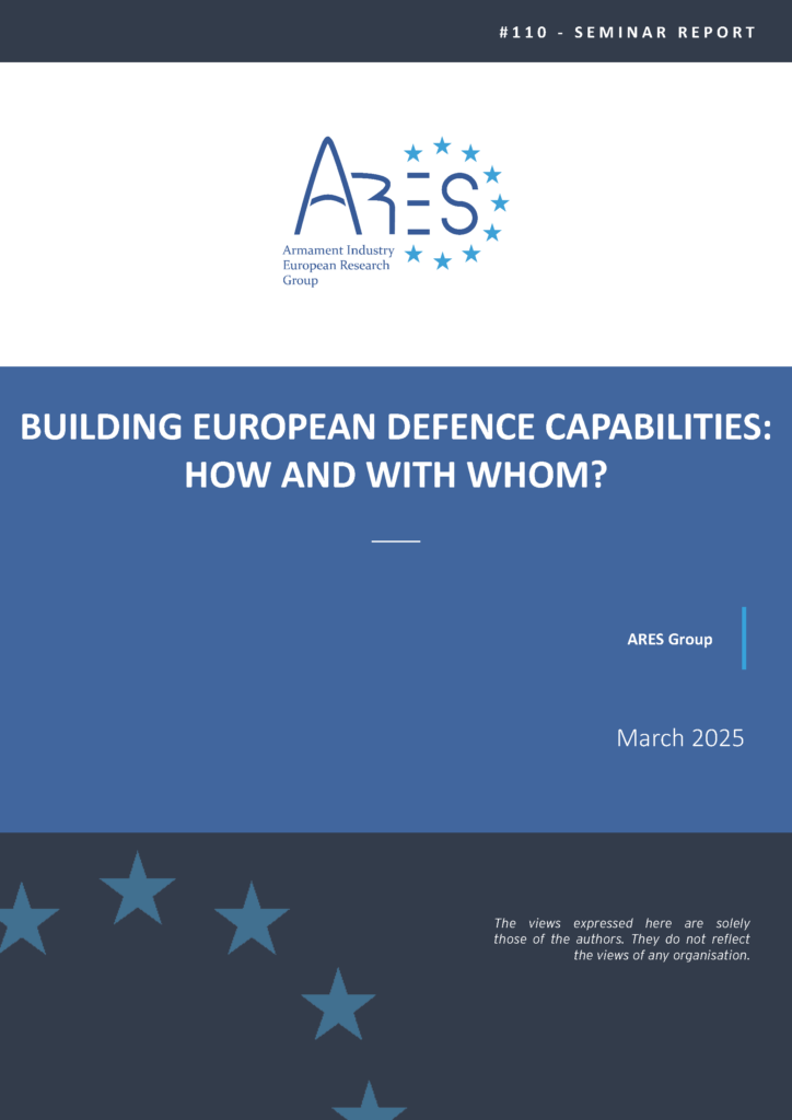 Building European Defence Capabilities: How and with Whom?
