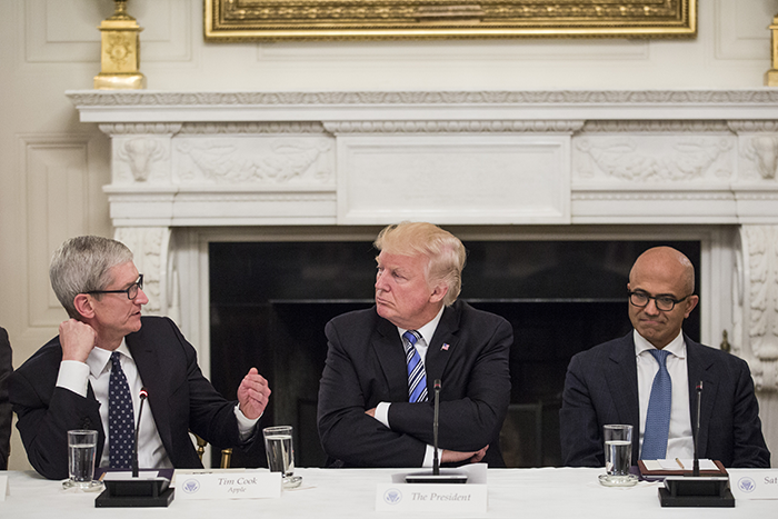Quand Trump défend ses GAFAM
