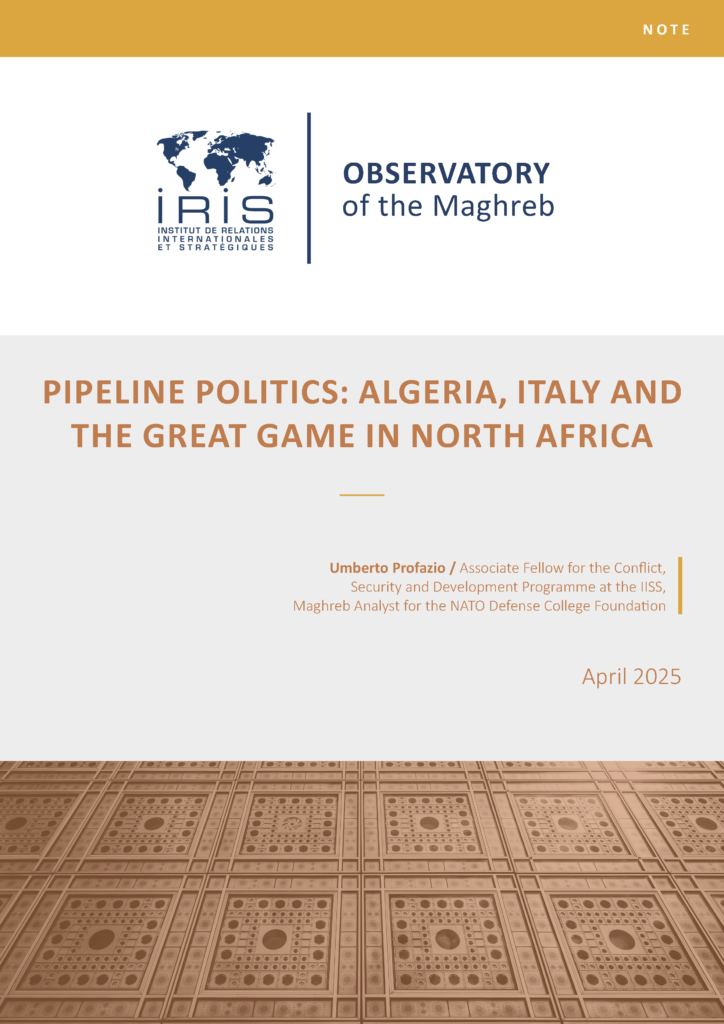 Pipeline politics: Algeria, Italy and the great game in North Africa
