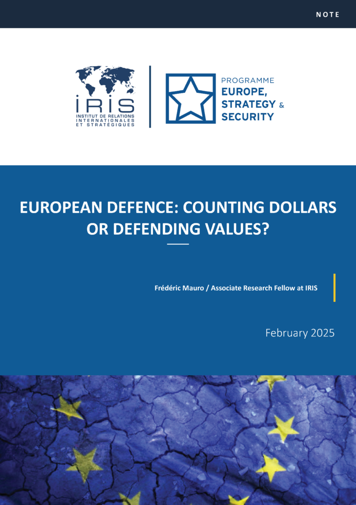 European Defence: Counting Dollars or Defending Values
