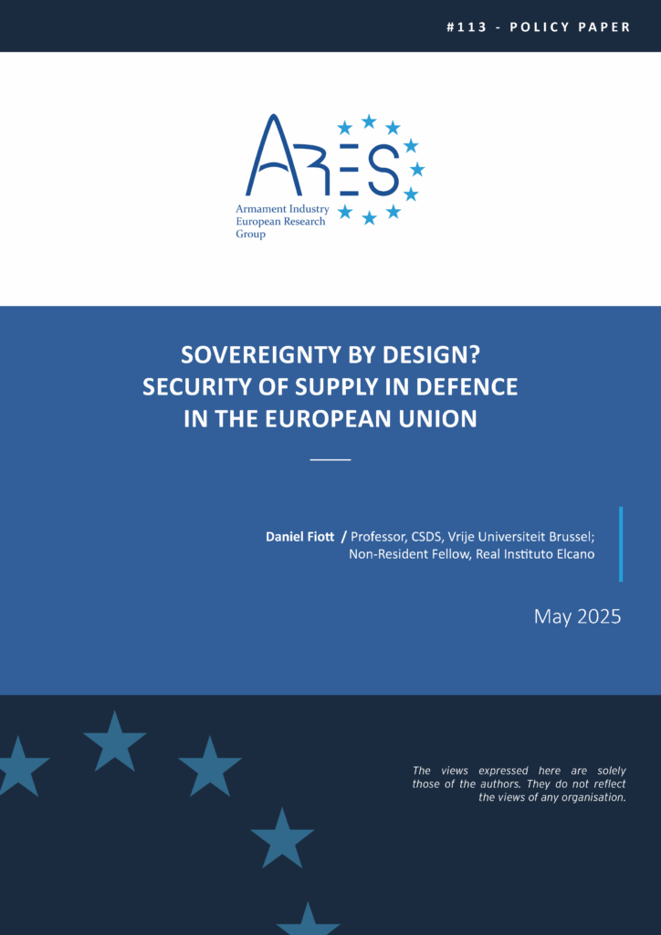 Sovereignty by Design? Security of Supply in Defence in the European Union
