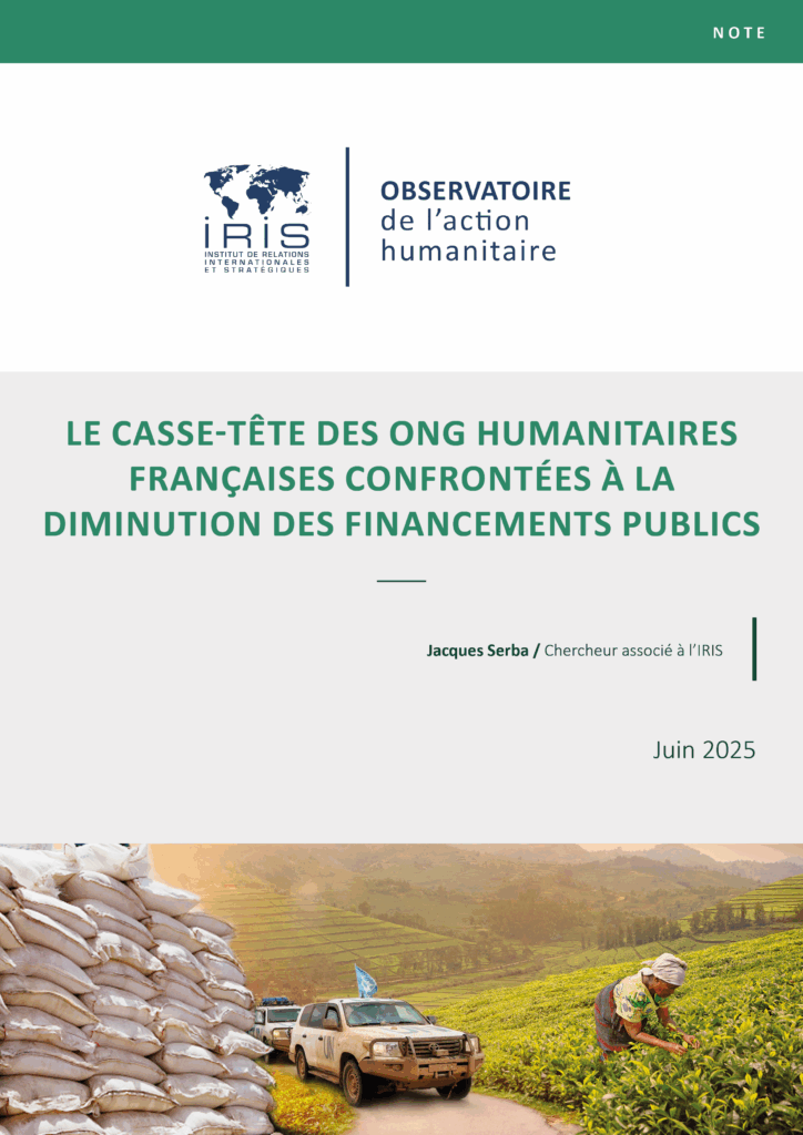 Le casse-tête des ONG humanitaires françaises confrontées à la diminution des financements publics
